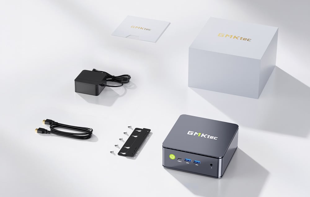Contents of the Mini PC GMKtec G11 kit